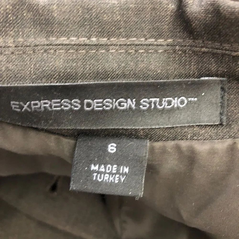 Express Design Studio Size 6 Classy Brown Jacket! - Picture 4 of 6